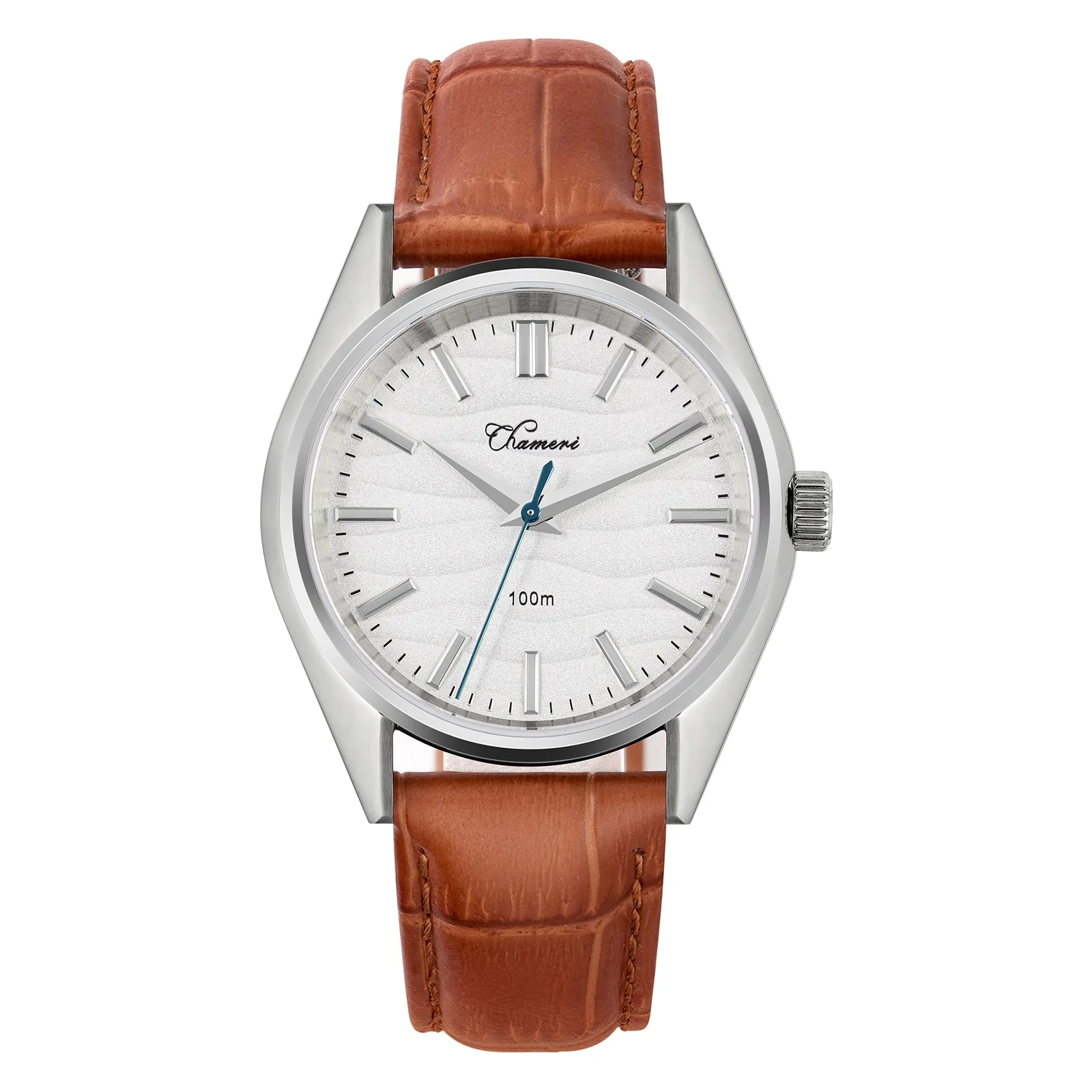 Chameri 37mm VH31 Sweep Second Quartz Watch GS04 - Image 2