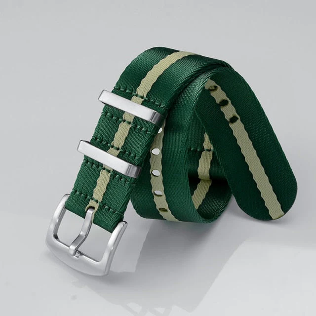 007 Premium Quality Nylon Fabric Strap 20mm 22mm - Image 4