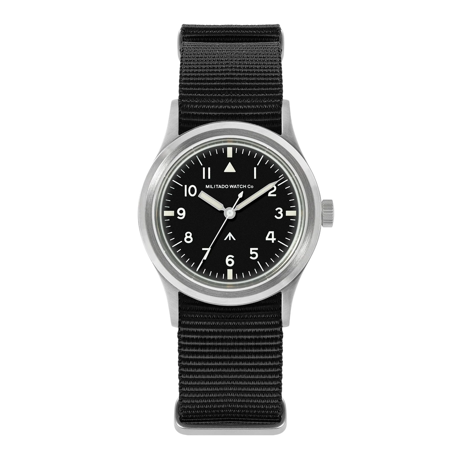Militado 36mm Retro Military Watch VH31/VH65 Sweeping Hand ML14 V2 - Image 2