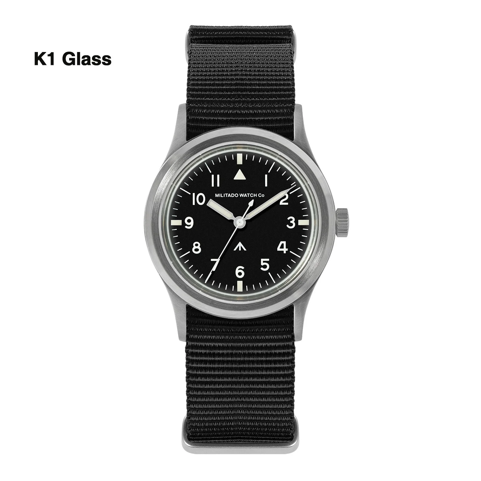 Militado 36mm Retro Military Watch VH31/VH65 Sweeping Hand ML14 V2 - Image 8