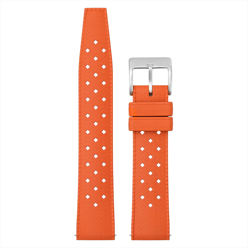 Premium-Grade Tropical FKM Rubber Watch Strap - Image 3
