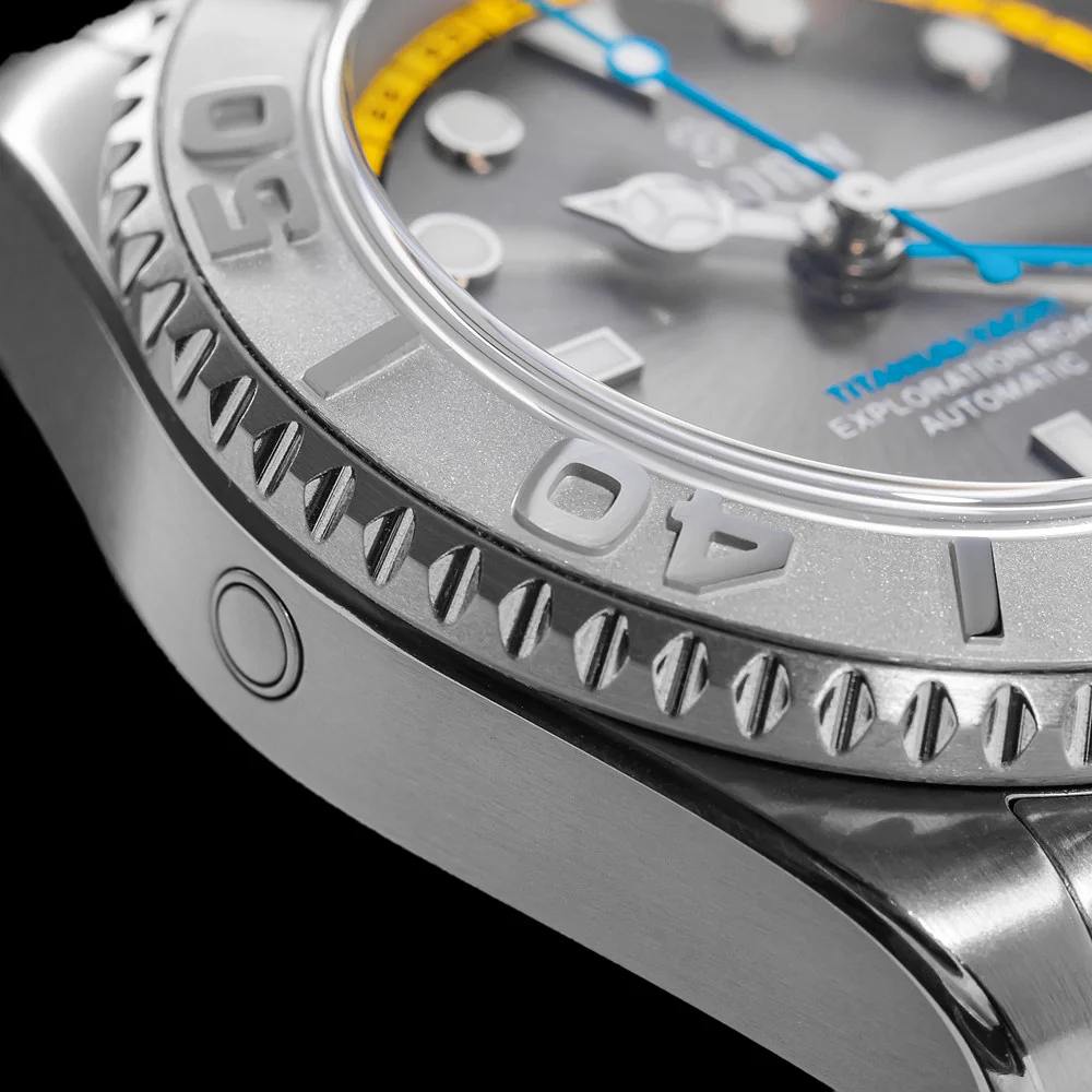 THORN Titanium Helium Valve NH34 GMT Watch SHY037 - Image 21