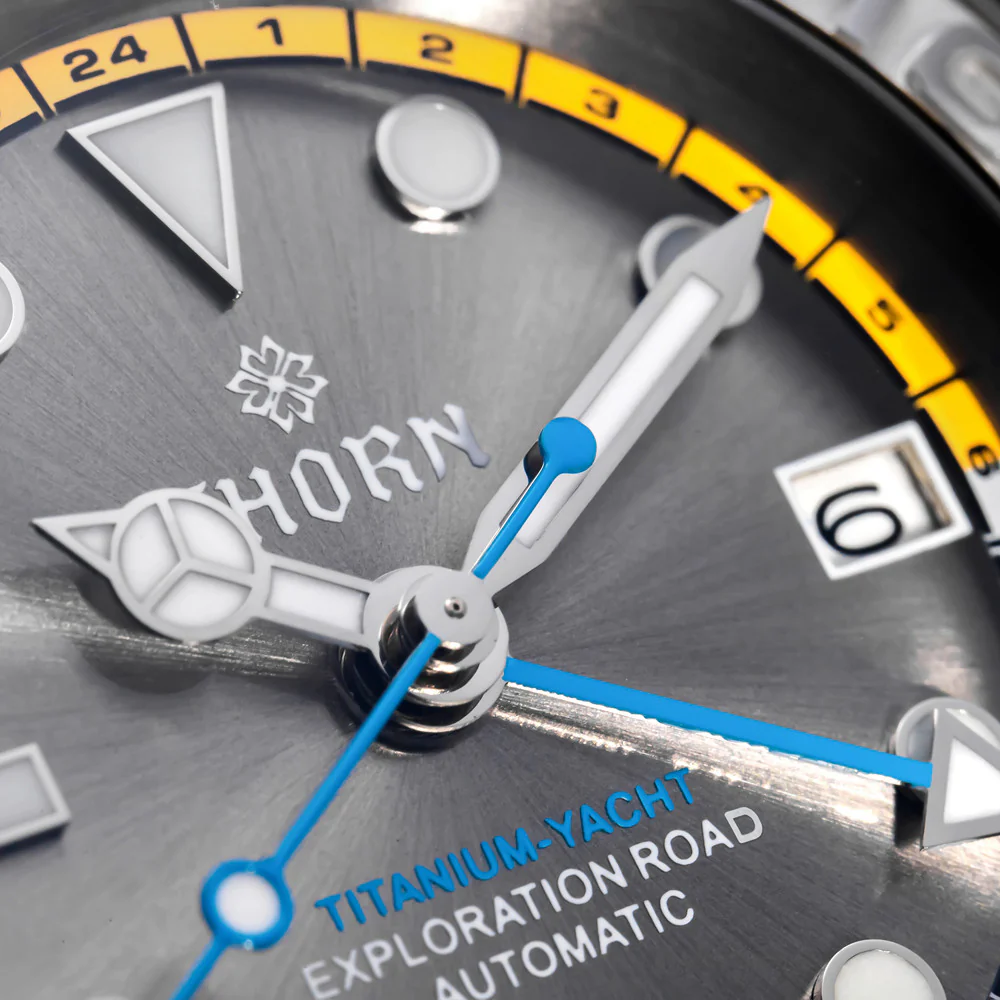 THORN Titanium Helium Valve NH34 GMT Watch SHY037 - Image 22