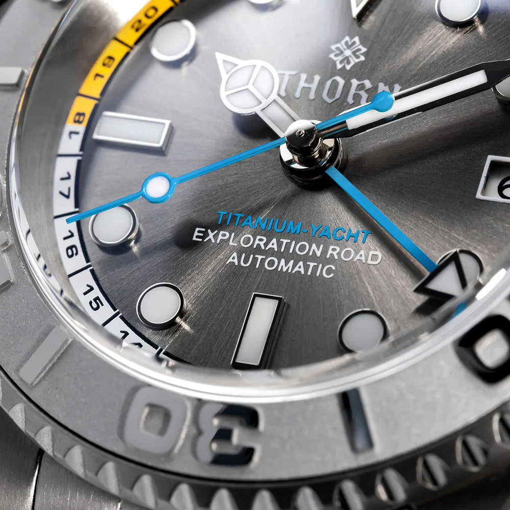 THORN Titanium Helium Valve NH34 GMT Watch SHY037 - Image 33